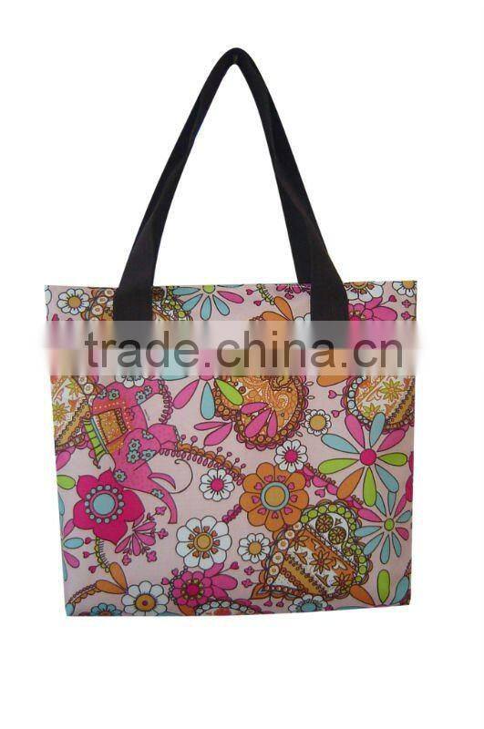 Cheap Good Quality Full Printing Fabric Microfiber Beach Bag