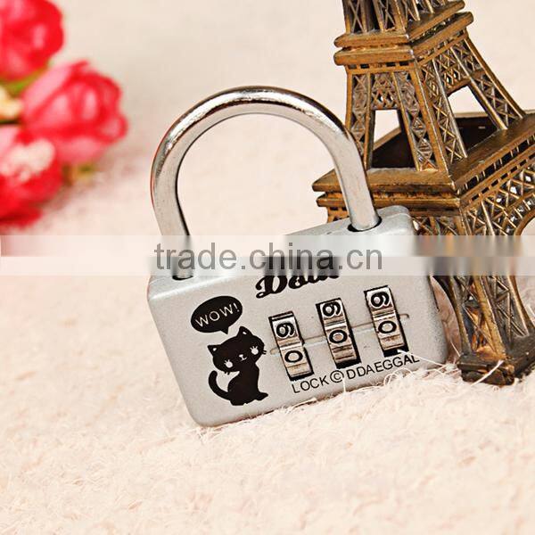 2015 Hot Sale New Fashion Digital Combination Lock For Cases