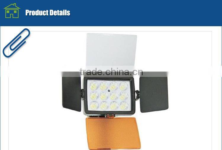 On Camera LED Video Light Lamp For Nikon D7200 D7100 D7000 DSLR