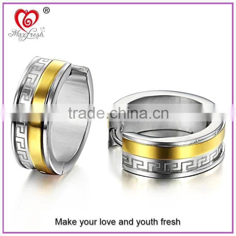 Fashion new models stud earring wholesale bulk simple gold earring designs for women