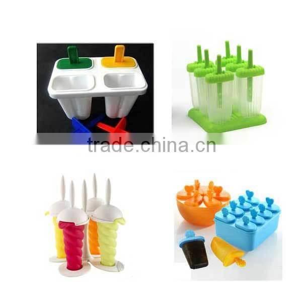 Frozon Plastic Ice Pop Mold Set Free Shipping