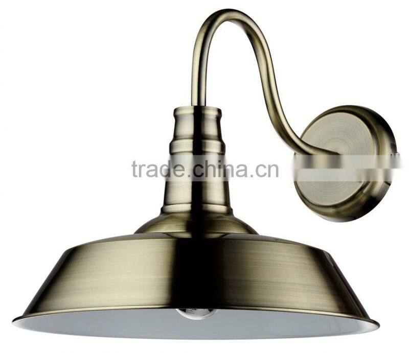Vintage Simple Wall Sconce with painting black white red and plating copper W4031
