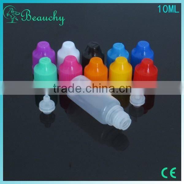 BEAUCHY 2015 NEW 10 ml plastic bottle 10ml dropper bottles for 10ml e juice