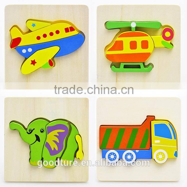 Wooden Small Puzzles For Small Kids