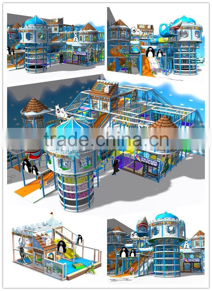 Ice Age Theme Girls Party Indoor Playground Soft Naughty Castle Kids Games on Sale