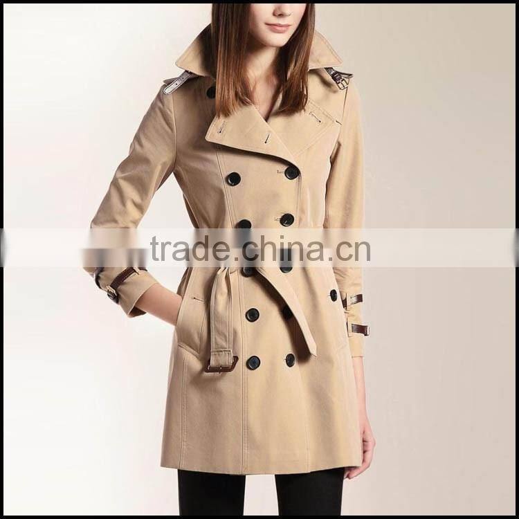 2016 latest coat designs for women and women's long coat made in china guangzhou