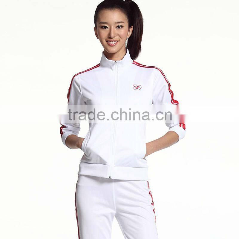 2013 Polyester bright tricott fabric for sports wear