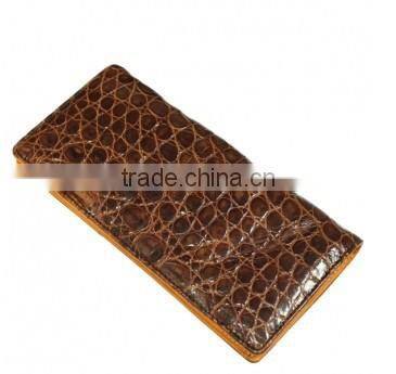 Crocodile leather wallet for women SWCRW-037
