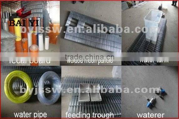 Galvanized Metal Cage With Rabbit Water Feeder For Mother Rabbit