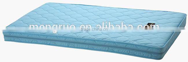 modern design single size natural latex mattress with zip