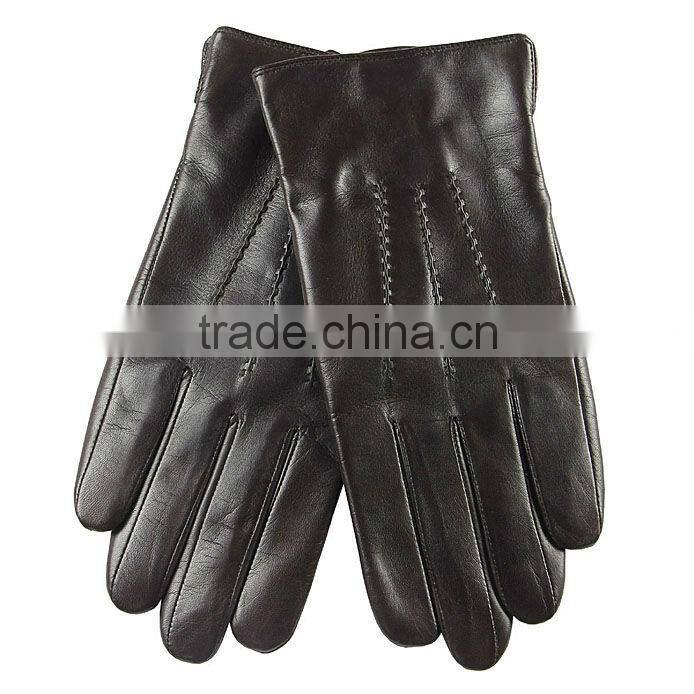 Hot sale motorcycle genuine leather men gloves