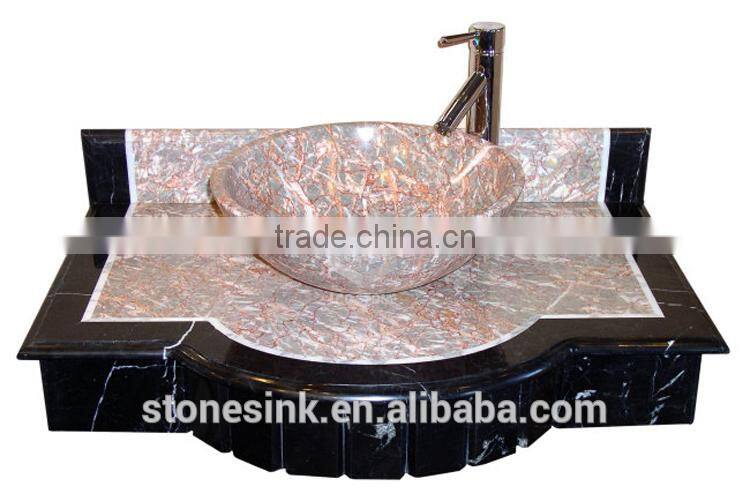 Reliable quality natural river stone wash basin