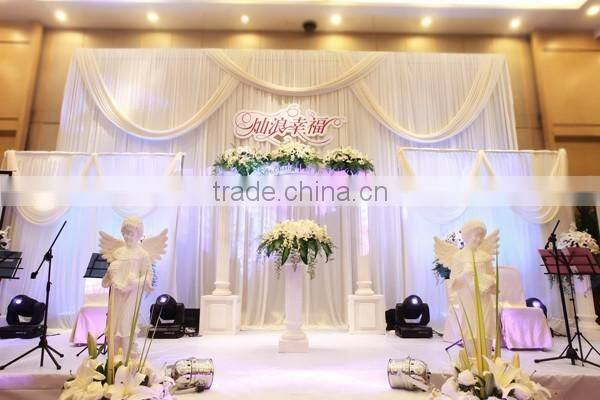 wedding reception drapery portable pipe and drape
