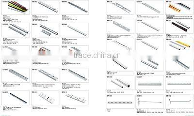 Upright H-shaped Hole Metal Slotted Channel