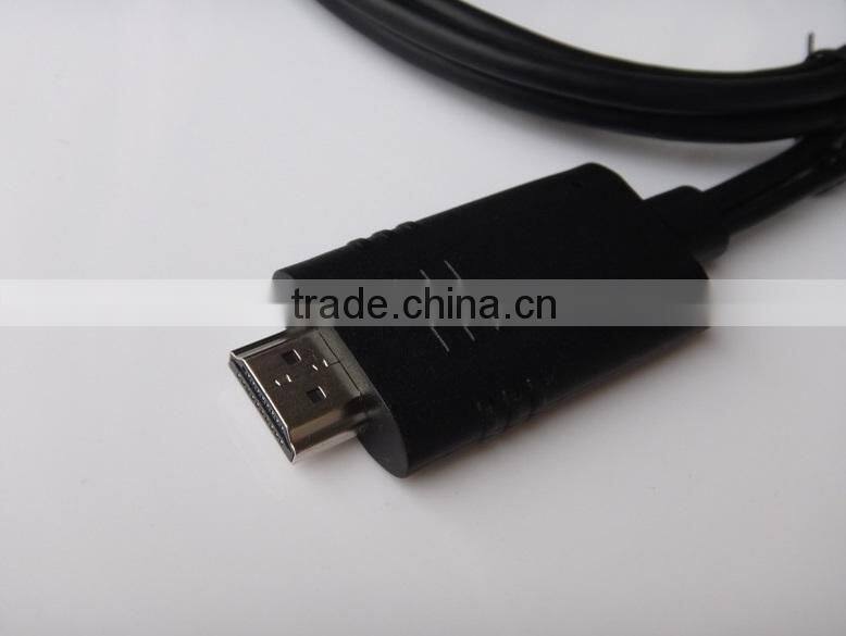 HIGH QUALITY 4Kx2K (3D supported), MHL3.0 Micro USB TO HDM I Adapter Cable for Samsung S4/S5