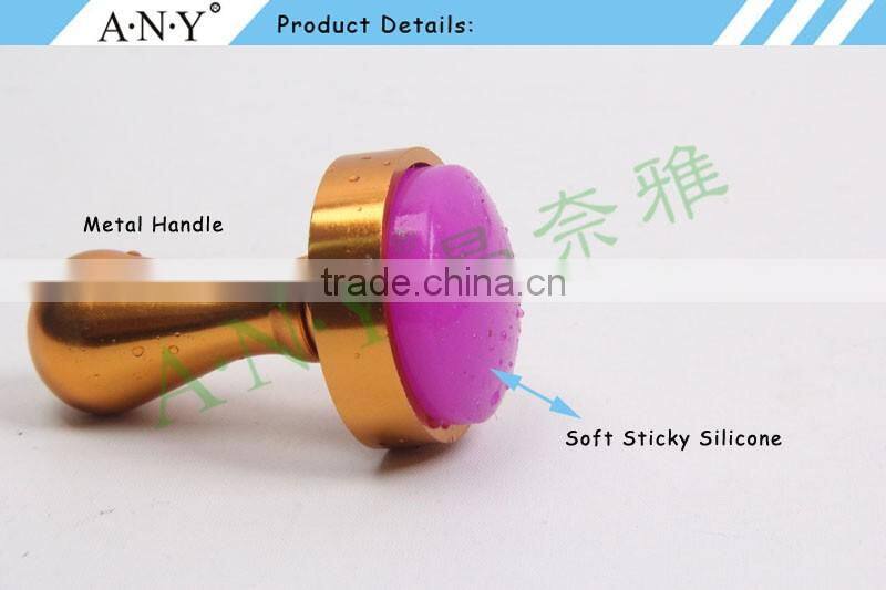 ANY Metal Handle Silicone Top Sticky and Soft Nail Stamper in Nail Printer
