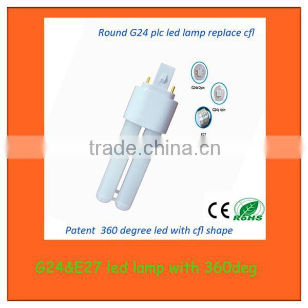 New g24 led light, g24 led lamp,gu24 led light bulbs