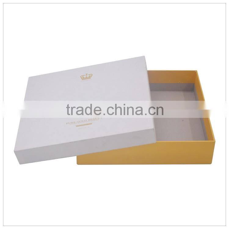 Hot stamping printing special paper wooden box for cosmetics