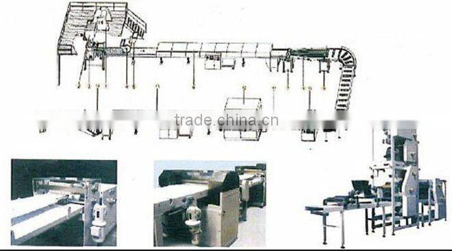 Chocolate enrobing candy bar machine