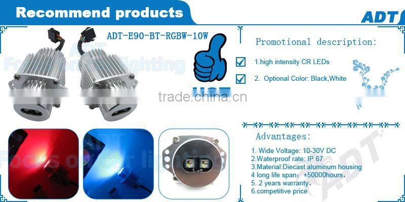 Magical bluetooth control E90 RGB LED headlight, RGBW Light for BMW E90 E91