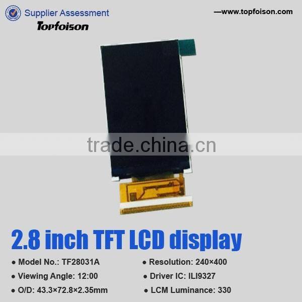2.8inch IPS Wide view high resolution 240*320 driver ILI9340L