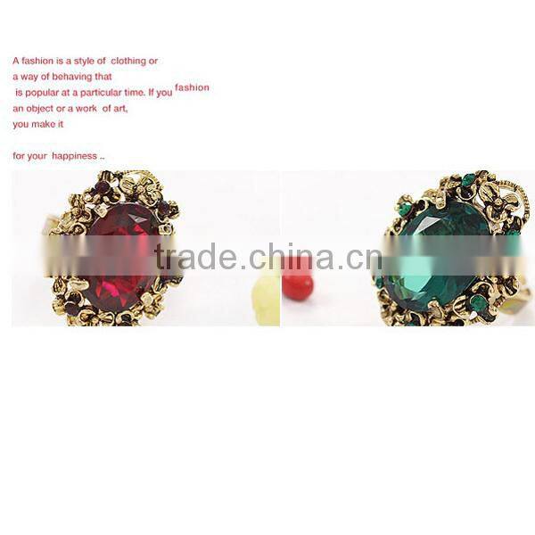 crystal design royal vintage newest diamond ring