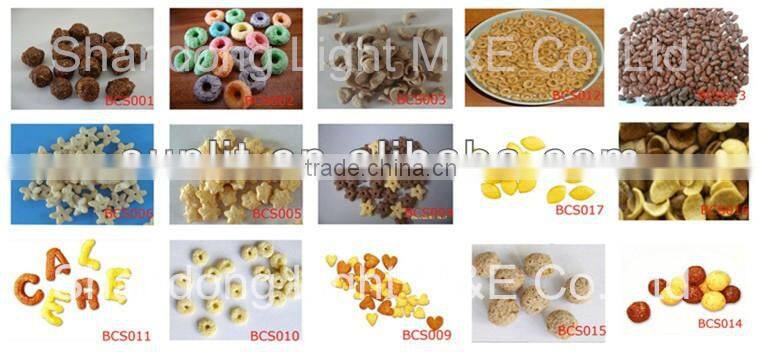 High Quality Stainless Breakfast Cereal Extrusion Machinery