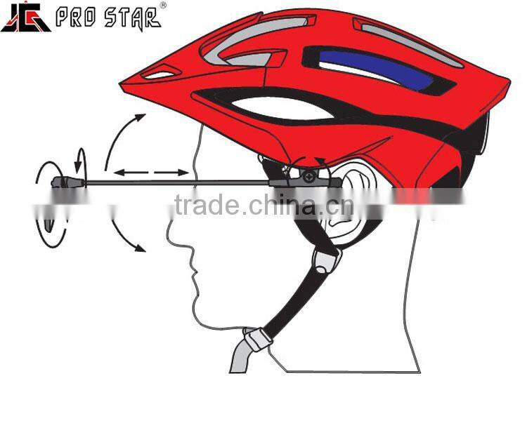 bike accessories alloy bicycle helmet mirror