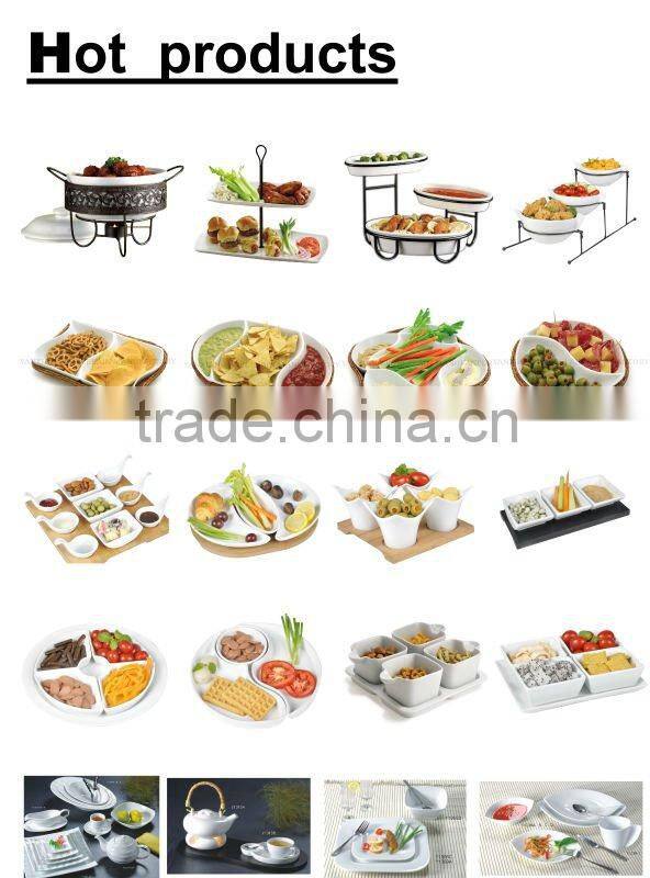 Porcelain Plate With Basket