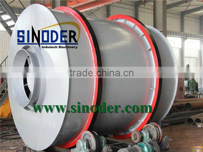 Provide sand rotary dryer for drying sand, coal, wood chips,sawdust, pellets, powder -- Sinoder Brand