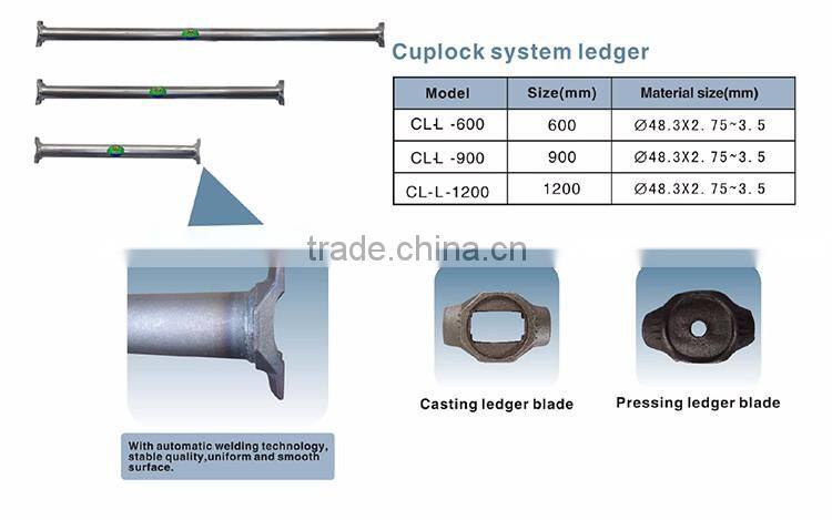 Excellent quality powder coating cuplock scaffolding