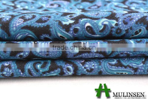 Mulinsen woven wool peach 100% polyest lightweight polyest fabric