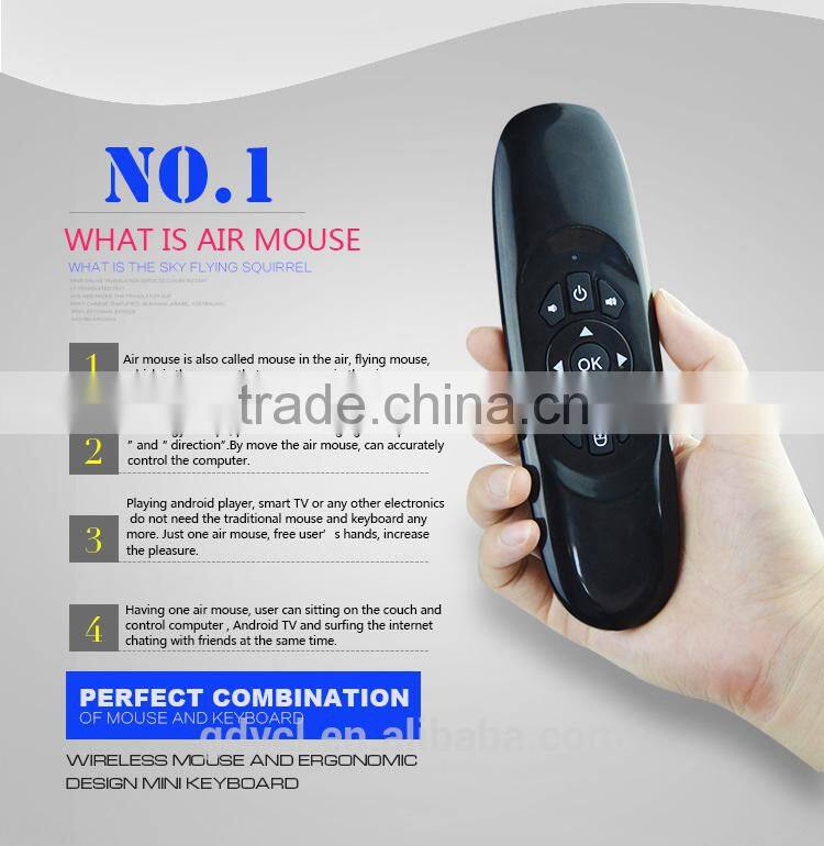 Flying Air Mouse Remote Control 2.4G Wireless Keyboards 2.4G air mouse