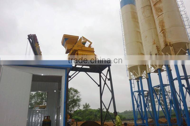 dry mix concrete batch plant,mini concrete batching plant 25m3/h in phillipines