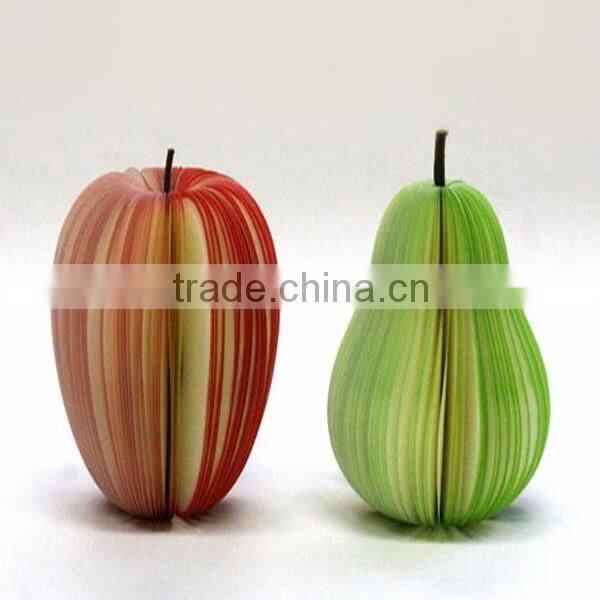 Hot Selling Customized Promotional Fruit Memo Pad