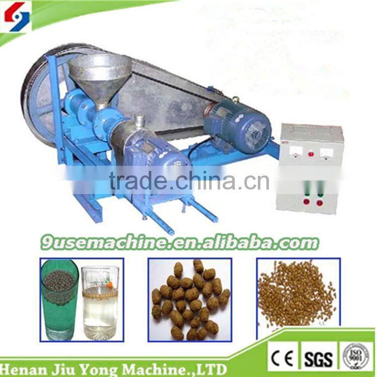 Floating fish feed pellet machine