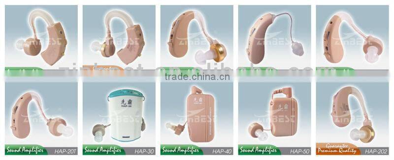 Body worn voice amplifier pocket hearing aid (HAP-30)