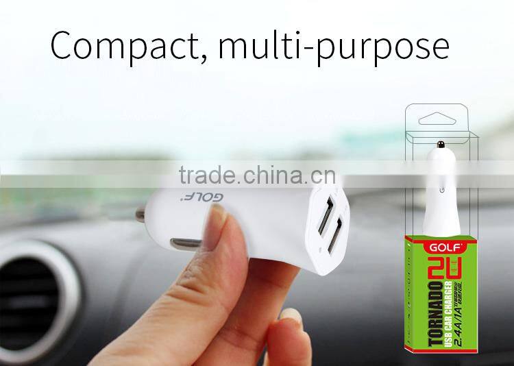 Best selling dual usb car charger portable car battery charger