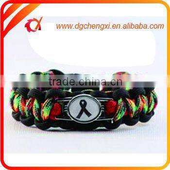 2016 Popular Paracord Bracelet With Logo, Survival Paracord Bracelet, 550 Paracord Bracelet