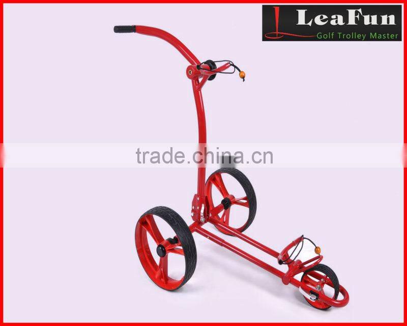 Aluminium Push Golf Buggy With Sports Wheels