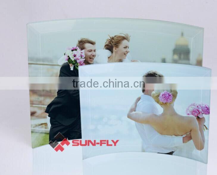 bent glass/curved glass/ sublimation curved glass/sublimation gloss curved glass/sublimation glass blank