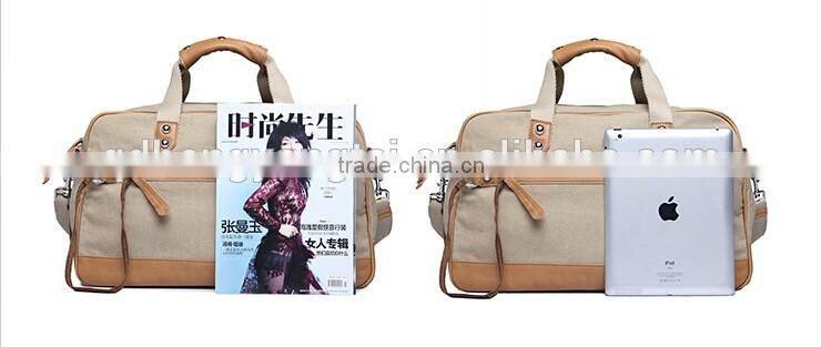 Canvas messenger bag no minimum order tote bags with custom printed logo