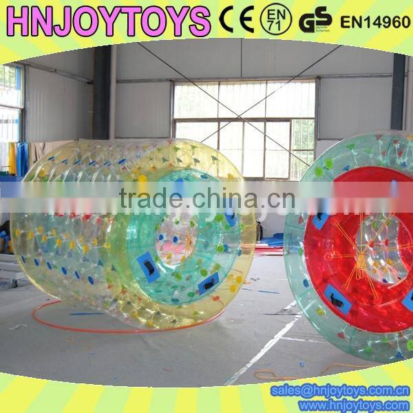 inflatable water roller, inflatable log rolling