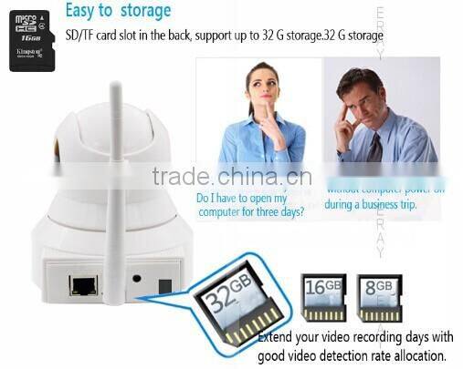 WIFI alarm IP camera fire alarm built-in siren