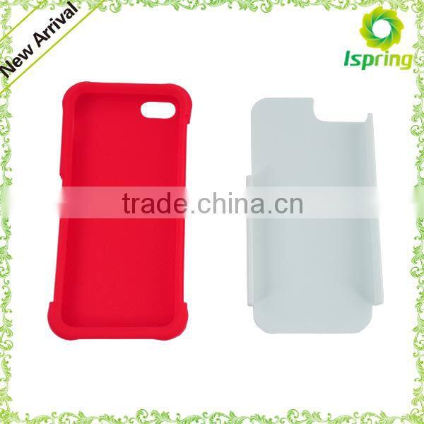 New material ,PC+leather/silicone 3d sublimation blanks