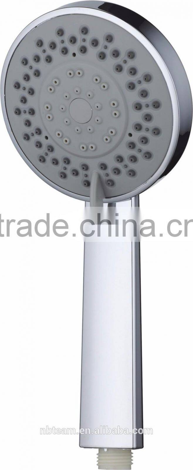 TM-2343 ABS plastic chrome multi 5 Functions Handheld spray Massage hand shower head