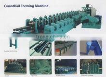 highway guardrail cold roll forming machine