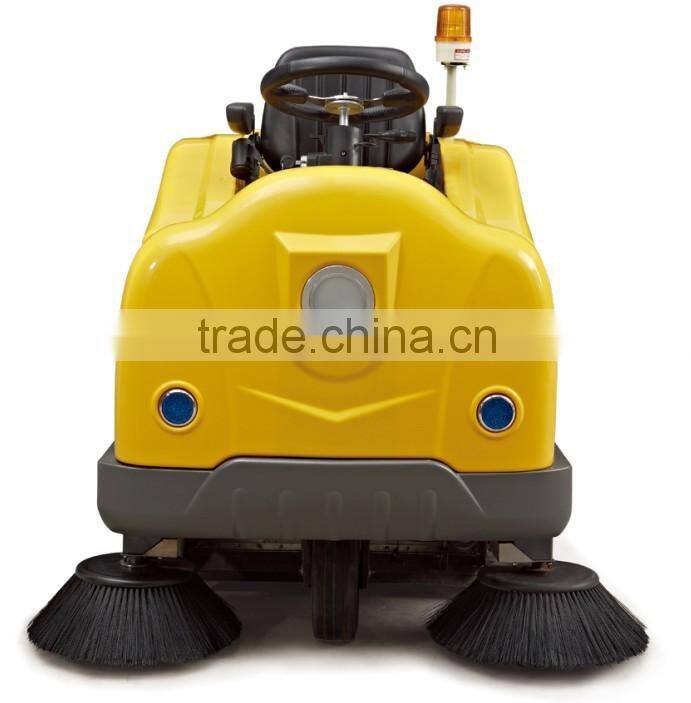 Plastic broom for street sweeper