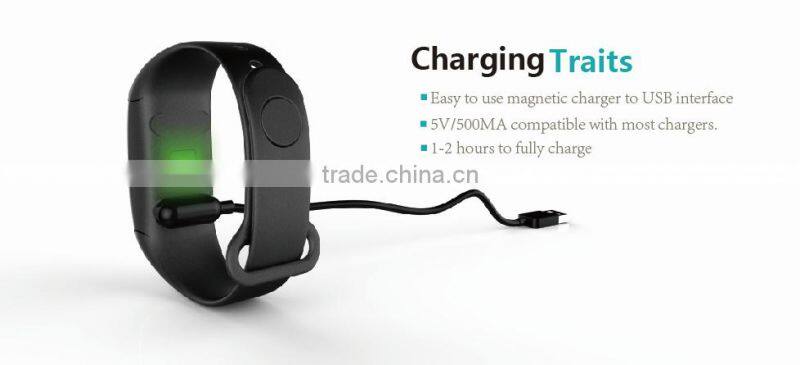 2016 Pedometer intelligent bracelet multiple function watch for fitness tracker with led display