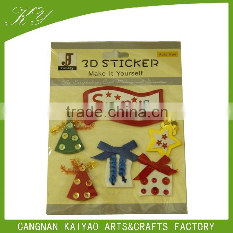 custom decorative stickers for craft and cards